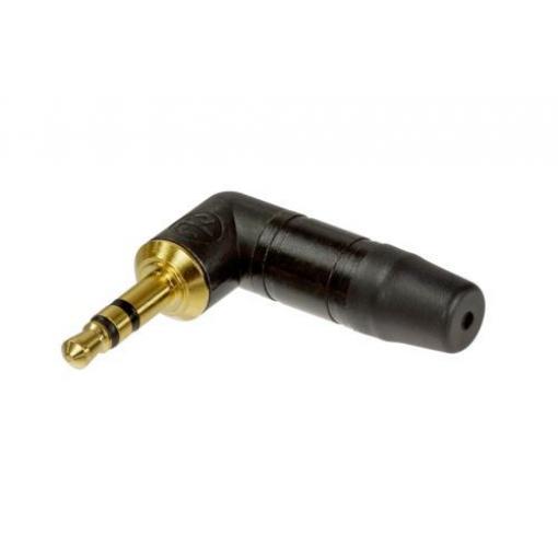 Konektor JACK 3,5 mm stereo úhlový Neutrik NTP3RC-B