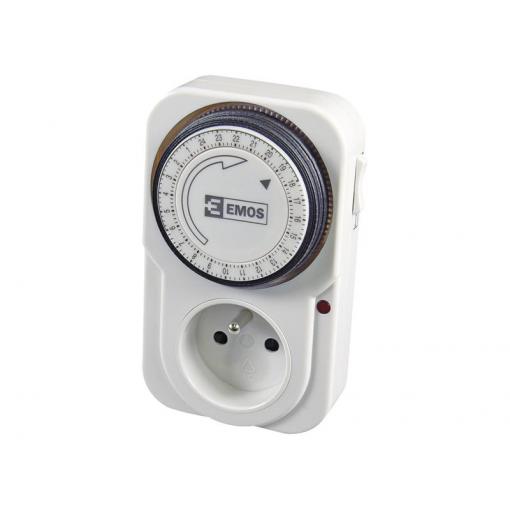 Spínací zásuvka EMOS P5502 mechanická denní