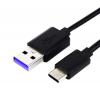 Kabel USB 2.0 A/USB-C, 1 m, černý