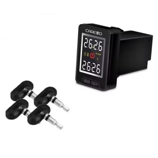 Systém TPMS CareUD s vnitřními senzory, 12 V DC, LCD displej