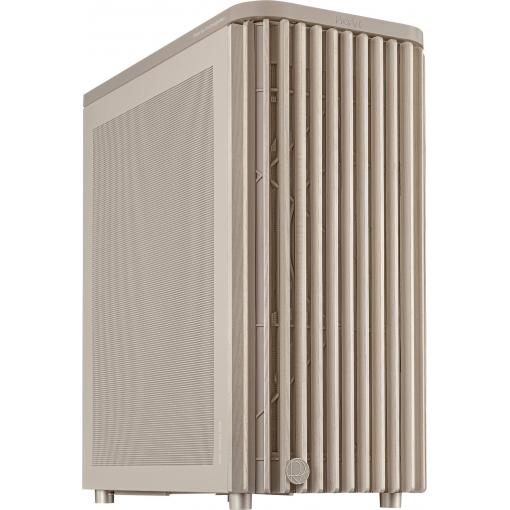 Asus PROART PA401 WOOD MESH PWM BEIG PC skříň béžová s větracími drážkami