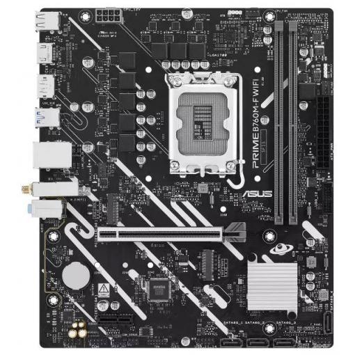 Asus PRIME B760M-F WIFI Základní deska Socket (PC) Intel® 1700 Tvarový faktor Micro-ATX Čipová sada základní desky Intel® B760