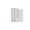 AeroCool D501A-G-WT-V2 midi tower PC skříň bílá