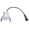 Sygonix SY-6737556 vestavné svítidlo, třída F (A - G), LED, LED, 28.7 W, stříbrná, sada 10 ks