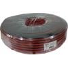 Dvojlinka 2 × 4 mm² CU, 11 AWG, červeno-černá, 100 m