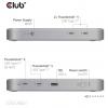 club3D Thunderbolt kabel USB-C® CSV-2563 10K UHD Síťový adaptér