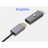 Renkforce RF-6903182 HDMI EDID emulátor [1x HDMI zástrčka - 1x HDMI zásuvka] hliníkově šedá 8K UHD
