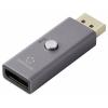 Renkforce RF-6903988 DisplayPort EDID emulátor [1x zástrčka DisplayPort - 1x zásuvka DisplayPort] hliníkově šedá 8K UHD