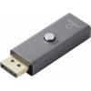 Renkforce RF-6903988 DisplayPort EDID emulátor [1x zástrčka DisplayPort - 1x zásuvka DisplayPort] hliníkově šedá 8K UHD