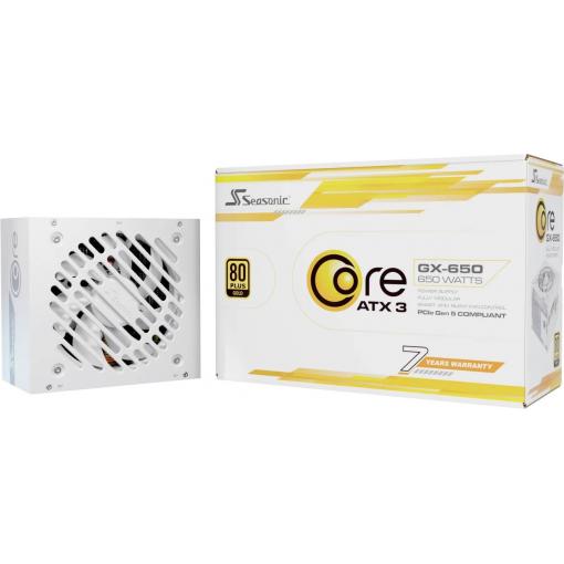 Seasonic Core-GX-650 síťový adaptér / napájení 650 W ATX 80 PLUS® Gold