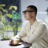 Rokid AI Smart Glasses 12MP Ultra-HD Cam Translation & Open-Ear Audio Sunglasses brýle pro rozšířenou realitu černá 32 GB paměť: 32 GB