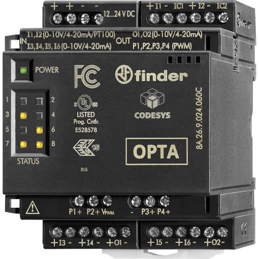 Finder 8A.26.9.024.060C Analog Erweiterungsmodul I/O modul