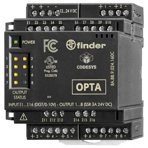 Finder 8A.58.9.024.160C EMR (Elektromechanisches Relais) Erweiterungsmodul I/O modul