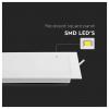 V-TAC 10489 VT-61024 LED panel, třída F (A - G), LED, 24 W, bílá