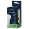 V-TAC 23899 LED Energetická třída (EEK2021) F (A - G) E27 klasická žárovka 8.5 W = 60 W bílá (Ø x v) 63 mm x 100 mm nestmívatelné 1 ks