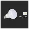 V-TAC 23897 LED Energetická třída (EEK2021) F (A - G) E27 Svítidlo, standardní 8.5 W = 60 W teplá bílá (Ø x v) 63 mm x 100 mm nestmívatelné 1 ks