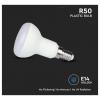 V-TAC 23896 LED Energetická třída (EEK2021) F (A - G) E14 Svítidlo, standardní 4.8 W studená bílá (Ø x d) 50 mm x 50 mm nestmívatelné 1 ks