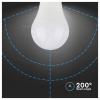 V-TAC 217349 LED Energetická třída (EEK2021) F (A - G) E27 klasická žárovka 10.5 W přírodní bílá (Ø x v) 60 mm x 110 mm 1 ks