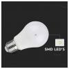 V-TAC 217349 LED Energetická třída (EEK2021) F (A - G) E27 klasická žárovka 10.5 W přírodní bílá (Ø x v) 60 mm x 110 mm 1 ks