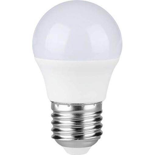 V-TAC 217408 LED Energetická třída (EEK2021) F (A - G) E27 klasická žárovka 4.5 W = 40 W přírodní bílá (Ø x v) 46 mm x 82 mm 1 ks