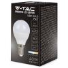 V-TAC 2142521 LED Energetická třída (EEK2021) F (A - G) E14 klasická žárovka 4.5 W bílá (Ø x v) 46 mm x 82 mm 1 ks