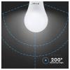 V-TAC 217262 LED Energetická třída (EEK2021) F (A - G) E27 klasická žárovka 8.5 W = 60 W bílá (Ø x v) 60 mm x 108 mm 1 ks