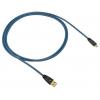 Oehlbach USB kabel USB-C ® zástrčka, USB-A zástrčka 1 m petrolejová stínění pletivem, krytí TPE D1C9578