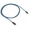 Oehlbach Kabel USB-C USB-C ® zástrčka 1 m petrolejová stínění pletivem, pozlacené kontakty D1C9566