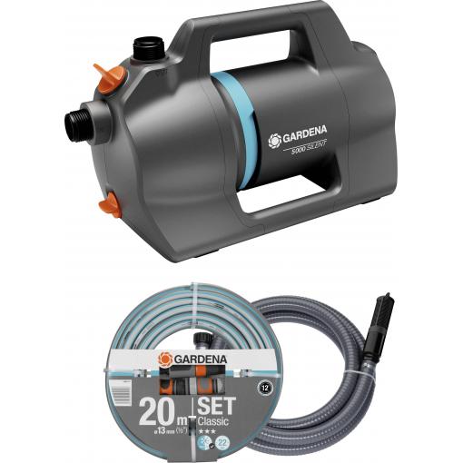 GARDENA Gartenpumpe 5000 Silent Set sada zahradního čerpadla 5.100 l/h