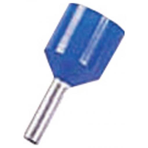 Intercable 180781 dutinka 2.5 mm² částečná izolace modrá 1 ks Piece