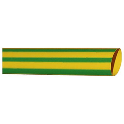 Intercable 183296 smršťovací bužírka zelenožlutá 19 mm 6 mm Poměr smrštění:3:1 1 ks