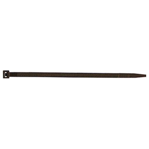 Intercable 183166, ICC61157 200x2,5mm schwarz UV-stab., stahovací pásky, 2.5 mm, 200 mm, černá, s plastovými kleštěmi, 1 ks