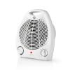 Ventilátor s topným tělesem 1000/2000 W, bílá barva  HTFA13CWT