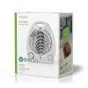 Ventilátor s topným tělesem 1000/2000 W, bílá barva  HTFA13CWT