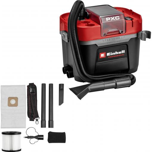 Einhell Professional TP-VC 18/10 Li BL L-Solo 2347155 Akumulátorový vysavač pro mokré a suché vysávání 10 l prachová třída L certifikováno