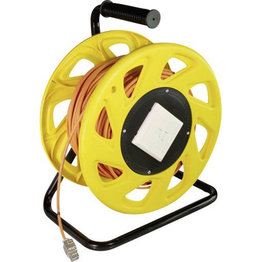 LogiLink CQ5090S RJ45 síťové kabely, propojovací kabely CAT 7a S/FTP 90 m žlutá, oranžová 1 ks