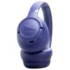 JBL Tune 730BT sluchátka uzavřená (Over Ear) Bez kabelu, Bluetooth® modrá složitelná, regulace hlasitosti