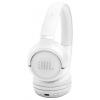 JBL Tune 530 sluchátka otevřená (On Ear) Bez kabelu, Bluetooth® bílá Redukce šumu mikrofonu složitelná telefon