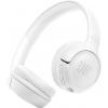 JBL Tune 530 sluchátka otevřená (On Ear) Bez kabelu, Bluetooth® bílá Redukce šumu mikrofonu složitelná telefon