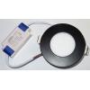 Podhledové LED světlo 3 W, 85 mm, 4000 K, 230 V, vestavné, černé
