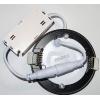 Podhledové LED světlo 3 W, 85 mm, 4000 K, 230 V, vestavné, černé