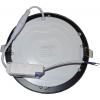 Podhledové LED světlo 9 W, 147 mm, 4000 K, vestavné, černé