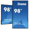 Iiyama 98 3840x2160, UHD IPS panel, Haze 25%, displej Digital Signage Energetická třída (EEK2021): F (A - G) 247.7 cm 97.5 palec 3840 x 2160 Pixel 24/7