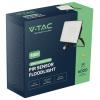 V-TAC VT-4949-FC 23847 venkovní LED reflektor Energetická třída (EEK2021): E (A - G) 50 W Barvy světla (LED svítidlo): teplá bílá