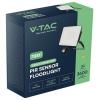 V-TAC VT-4929-FC 23844 venkovní LED reflektor Energetická třída (EEK2021): E (A - G) 30 W Barvy světla (LED svítidlo): teplá bílá