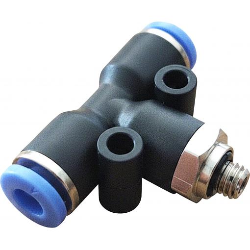 TRU COMPONENTS T propojka TC-13863048 PB6-M5 Ø vedení: 6 mm Rozměry závitu: M5 1 ks