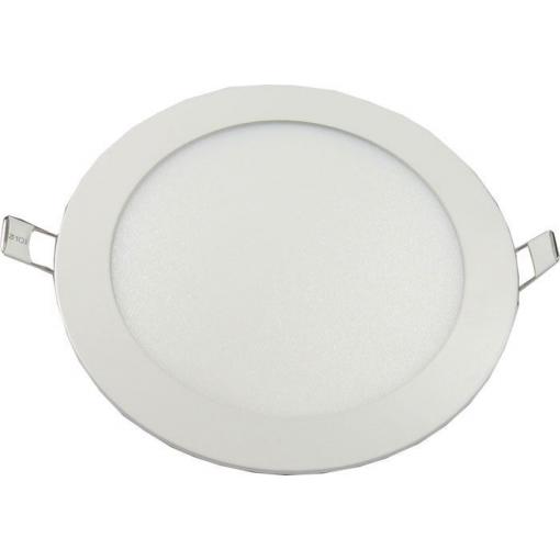 Podhledové LED světlo 12 W, 170 mm, 4000 K, vestavné, bílé