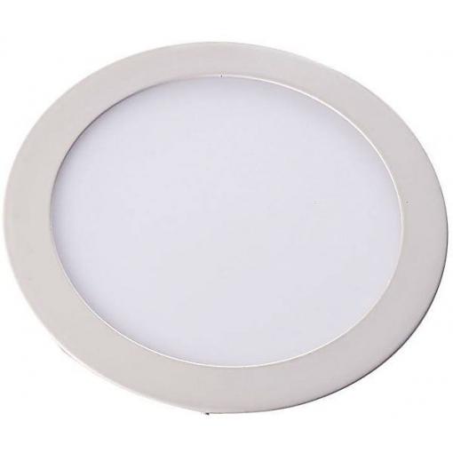 Podhledové LED svítidlo 18 W, 225 mm, 4000 K, vestavné, bílé