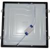 Podhledové LED svítidlo 30 W, 290 × 290 mm, 4000 K, vestavné, černé