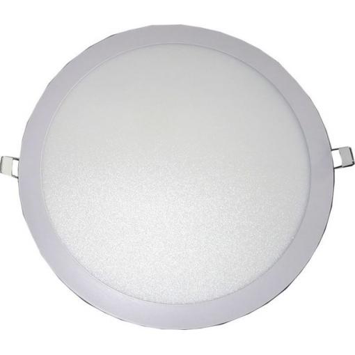 Podhledové LED svítidlo 24 W, 290 mm, 4000 K, vestavné, bílé